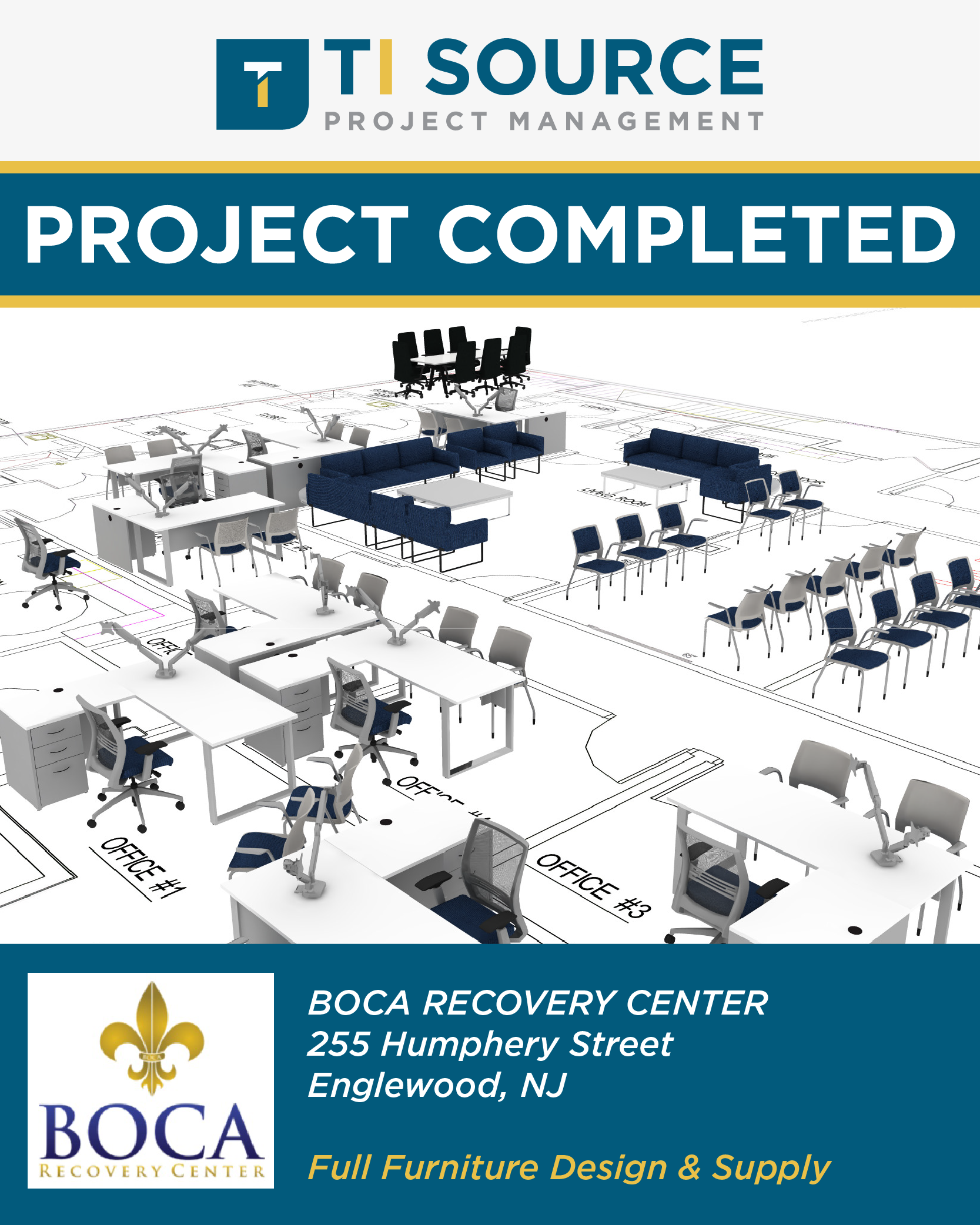 BOCA Project Completed Graphic